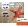 Epson Cartuccia d'inchiostro, Epson 603 Etoile de mer Multipack, Nero, Ciano, Magenta, Giallo, C13T03U64010