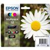Epson Cartucce d'inchiostro multipack, Epson T1806 Pâquerette, nero, ciano, magenta, giallo