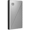 WD My Passport Ultra WDBC3C0020BSL - Disco rigido - crittografato - 2 TB - esterno (portatile)