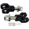 KACEPAR Pedana poggiapiedi supporto supporto clevis,Passeggero Pedane Supporto Supporto Kit Clevis