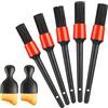 MXTIMWAN 7 Pezzi Pennello Pulizia Auto, Pennelli Detailing Auto, Spazzole Detailing Auto, Set di Pennelli per Auto Detailing per Lavaggio Cerchi, Pneumatici, Punte di Scarico, Motore, Cruscotto