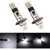 Baceyong H1 - Lampadina per fari, 2 pezzi, 24 SMD 4014 LED, luce diurna DRL, 6000 K, colore: bianco