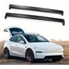 PYwuetuu Barre portatutto trasversali Premium compatibili per Tesla Model Y Juniper 2025 2026, Barre da tetto ad alto carico per box auto e portabiciclette