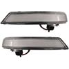 Baceyong Lampeggiante per specchietto laterale, adatto per Ford Focus 2 Mk2; Ford Focus 3 Mk3; Ford Mondeo Mk4, dinamico lampeggiatore laterale ambra con lente trasparente/fumo