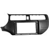 ECKBRJA 9 POLLICI Autoradio Fascia Doppio Din Cornice GPS DVD Lunetta Pannello Dash Per KIA Per RIO 2012 Cruscotto automobilistico(Sinistra)
