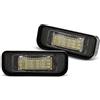 GV-ZONE Luci a LED compatibili con Mercedes-Benz W220 Classe S 1998 1999 2000 2001 2002 2003 2004 2005 GV-2095 Luci Targa Posteriori