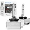 wattstar D1S 6000K, lampada sostitutiva per lampada allo xeno, lampada allo xeno HID D1S, lampada per faro HID da 35 W, impermeabile IP68