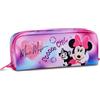 Seven Portapenne Minnie, Ideale per Matite, Pennarelli, Colori, Accessori Zaino, Elementari, Medie, Superiori, Bambine e Ragazze, viola