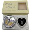iSpchen Collana dei desideri Set di perle Love Wish Creativo DIY Collana Box Set Oyster Pearl Cage Cage Natale Capodanno regalo di compleanno