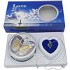 iSpchen Collana dei desideri Set di perle Love Wish Creativo DIY Collana Box Set Oyster Pearl Cage Cage Natale Capodanno regalo di compleanno