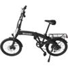 SHARP E-BIKE FOLDING SHARP BRNO 20" MOTORE 250W 36V 10AH AUT. FINO A 45KM NERO