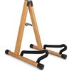 Gewa Supporto per Chitarra in Legno GS-60N, per chitarre classiche, acustiche ed elettriche - anche per chitarre Roundback - Pieghevole - 38 cm di altezza - colore naturale