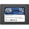 Patriot P210 2.5" 512 Gb Serial Ata