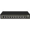 LevelOne FGP-1031 - Switch Poe Fast Ethernet a 10 Porte, 2 x Uplink Gigabit RJ45