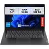 Lenovo Notebook 15.6 Pollici V15 G4 IRU Pc Portatile Professionale 14 Pollici