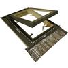 Luxtig Lucernario per Tetto Finestra Mansarda Skylight Legno 55 x 70 Base x Altezza
