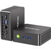 GMKtec Mini PC N95 (Turbo 3.4 GHz) 8 GB DDR4 256 GB SSD G3S-N95-8+256 GB