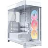 FRAME 4500X LX-R RGB LINK Case Mid-Tower per PC Con Vetro Panoramico - Sistema D