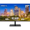 Nilox Monitor 27" IPS 2K 120Hz HDMI DP Nero