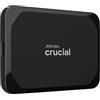 Crucial X9 SSD 1TB Esterno Portatile, fino a 1050 MB/s, compatible con PC, Mac,