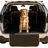 FRA&FLO Coprisedile Auto per Cani Impermeabile 180×103 cm, Telo Sedili Posteriori e Baule ad Amaca Antiscivolo e Antigraffio, Protezione Universale, Facile da Installare e Lavabile
