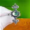 Fatto a mano Anello Abalone Shell Gemstone in argento sterling 925 fatto a mano regalo mis...