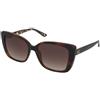 Guess GU7829 52F | Occhiali da Sole Graduati o Non Graduati | Prova Online | Plastica | Quadrati | Marrone, Havana | Adrialenti