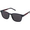 Tommy Hilfiger TH 2202/S 8RU/IR | Occhiali da Sole Graduati o Non Graduati | Prova Online | Plastica | Quadrati | Blu | Adrialenti