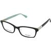 Kate Spade Jackeline 2 7ZJ | Occhiali da Vista Graduati | Prova Online | Plastica | Rettangolari | Nero | Adrialenti