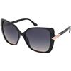 Guess GU7820 01B | Occhiali da Sole Graduati o Non Graduati | Prova Online | Plastica | Ovali / Ellittici, Farfalla | Nero | Adrialenti