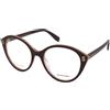 Marc Jacobs MJ 1123 LHF | Occhiali da Vista Graduati | Prova Online | Plastica | Tondi | Bordeaux | Adrialenti