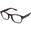Giorgio Armani AR7194 5026 | Occhiali da Vista Graduati | Prova Online | Unisex | Plastica | Quadrati | Marrone, Havana | Adrialenti