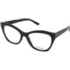 Guess GU50177 001 | Occhiali da Vista Graduati | Prova Online | Plastica | Quadrati | Nero | Adrialenti