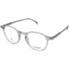 David Beckham DB 1230 KB7 | Occhiali da Vista Graduati | Plastica | Panthos | Grigio, Trasparente | Adrialenti