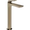 GESSI Miscelatore Lavabo Alto Gessi Ventaglio 72004 Senza Scarico - Finox Brushed Nickel