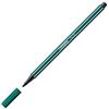 Stabilo Pen 68 Set di 3 pennarelli da disegno, punta proiettile, media, 1 mm, verde/blu