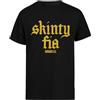 Jinbetee Fontaines Dc Merch Skinty Fia T-Shirt Manica Corta da Uomo Nera