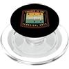 Manual Car Enthusiast Three Pedal Transm Addestrato Nelle Arti Classiche Trasmissione Manuale Vintage PopSockets PopGrip per MagSafe