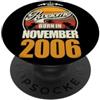 FernwehFarben Studio Geburtstage Grande da novembre 2006 20° compleanno frase 20 anni PopSockets PopGrip Adesivo