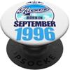 FernwehFarben Studio Geburtstage Grande da settembre 1996 30° compleanno frase 30 anni PopSockets PopGrip Adesivo