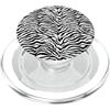 Zebra Zoo Cartoon Design Artwork Zebra, Africa, animali della Serengeti, motivo zebrato PopSockets PopGrip per MagSafe