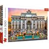 Trefl, Puzzle, Fontana di Trevi, Roma, 500 Elementi, Qualità Premium, per adulti e Bambini dai 10 anni