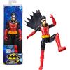 DC Comics | Batman | Personaggio Robin in Scala 30 cm con Decorazioni Originali, Mantello e 11 Punti di articolazione - Giocattoli per Bambini e Bambine dai 3 Anni