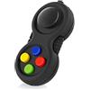 AMOYER Il Giocattolo Fidget Fuoco Gommato Classic Controller Game Pad con Le Funzioni di 8 Fidget E Cordino