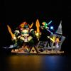 YEABRICKS Luce LED per Lego 77093 The Legend of Zelda Ocarina of Time - Il modello di blocchi di costruzione della battaglia finale (set da costruzione non incluso)
