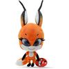 Miraculous Ladybug - Kwami Mon Ami Trixx, peluche per bambini da 24 cm, peluche morbidissimo con occhi in resina, brillantini e lucentezza, cuciture dettagliate (Wyncor)