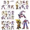 Aomig Tatuaggi Temporanei Bambini, 4 Fogli Serie Autobot Tatuaggi Finti per Ragazze Ragazzi, Tatuaggi Temporanei Set, Giocattoli Gadget per Bambini Festa Compleann (R)