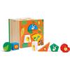 Trudi SEVI Gioco a Incastro (15 pz.) | Trudi by Giochi in Legno educativi Prima Infanzia. Costruzioni e Giocattoli. Regalo di Natale e Compleanno per Bambini | 15x15x15cm Wood | Modello 88054