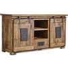 MASSIVMOEBEL24.DE Credenza Mango RAILWAY #102 - Colori diversi, Colore:laccato naturale, Misure:128x45x70 cm (LxPxA)