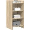 vidaXL Credenza Rovere Sonoma 40 x 36 x 80 cm Legno ingegnerizzato
